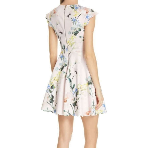 Look like Barbie with your very own Ted Baker London floral pink dress! - Picture 2 of 4